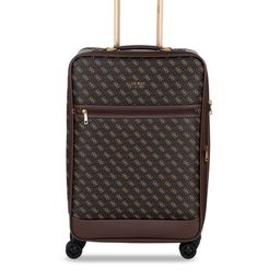 GUESS Printed Soft-Sided Medium Trolley Bag image 1