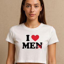 Art By Ritik Women I Love Me Crop Tee-image-62