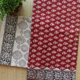 Weaves of Tradition Printed Pure Cotton Unstitched Dress Material-picture-19