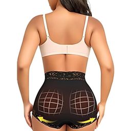 Kilvis Black High-Rise Polyester Shapewear-image-86