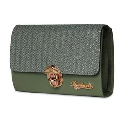 BANDICOOT Set OF 2 Embellished PU Structured Sling Bag with Cut Work image 2