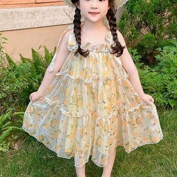 LULU & SKY Floral Print A-Line Dress-picture-31