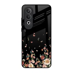 QRIOH Floating Floral Print OnePlus Nord CE4 5G Impact Resistant Back Case-88