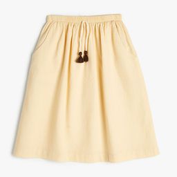 Koton Girls Self-Design Pure Cotton Flared Above Knee Skirts-image-77