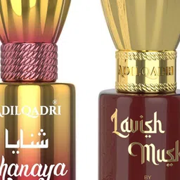 ADILQADRI Shanaya & Lavish Musk Set Of 2 Long-Lasting Roll-On Attar - 5.5ml Each image 2