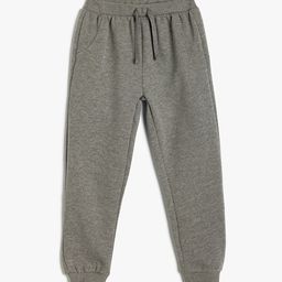 Koton Boys Regular Fit Mid Rise Joggers-image-40