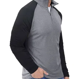 StyleCast x Revolte Men Colourblocked Sweatshirt-image-53