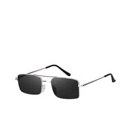 Eyedens Unisex UV Protected Square Sunglasses Karan-Ojhla_Slver-Blck-picture-9