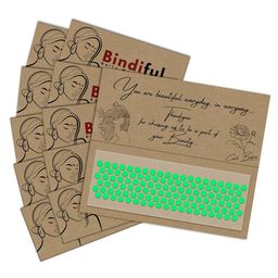 Comet Busters Set Of 10 Bindiful Traditional Round Velvet Bindi-14