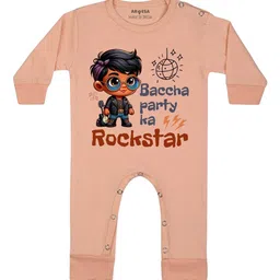 Arvesa Baccha Party Ka Rockstar Printed Bodysuit-image-18