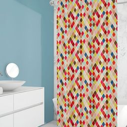 ArtzFolio Single Piece Waterproof Polyester Shower Curtain-image-28