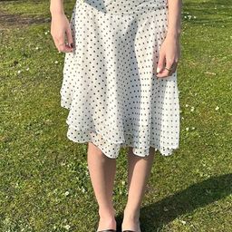 LULU & SKY Polka-Dot Drop-Waist Skirt-image-41