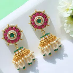 Anouk Contemporary Jhumkas Earrings-38