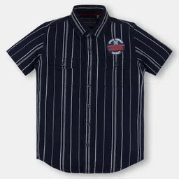 Infinity Boys Striped Casual Shirt-31