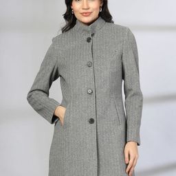 Juelle Mock Collared Over Coats-image-6