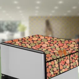 The Furnishing Tree Multi Plastic Refrigerator Cover-image-95