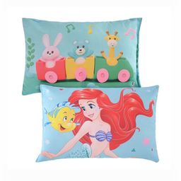 Myntra Elegant Homes Blue Set of 2 Cotton Filled Cotton Sleep Pillow-picture-14