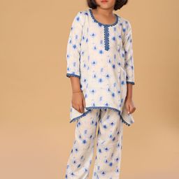 The Mini Trunk Girls Tie n Dye Kurta Sets-picture-58