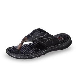 Lee Cooper Men Leather Comfort Sandals-image-11