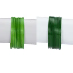 1ST TIME Set Of 24 Green Alloy Bangles-picture-15