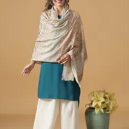 SHINGORA Women Geometric Woven Design Shawl-21