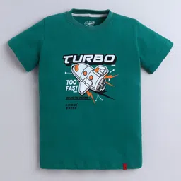Tiny Toonzzz Boys Graphic Printed Round Neck Long Sleeves Cotton T-shirt-image-72