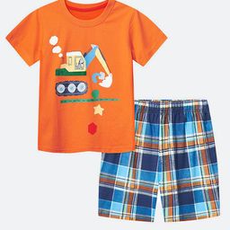 Oh Rare Boys Cartoon Printed T-shirt With Shorts-image-85