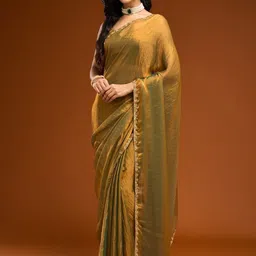 DIVASTRI Embellished Beads and Stones Saree-image-12
