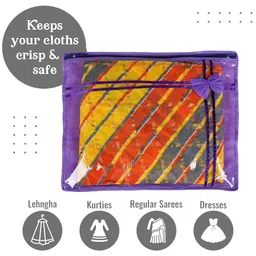 Kuber Industries Purple Set of 6 Regular Multi-Utility Organisers image 4