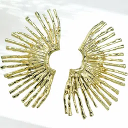 J & C Fashion Are Stainless Steel Gold-Plated Earrings-image-37