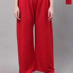 Valles365 by S.C. Women 2 Flared Palazzos-image-61
