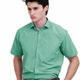 APPEL TOUCH Spread Collar Regular Fit Formal Shirt-image-23