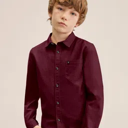 SKY PEARL Boys Comfort Opaque Casual Shirt-45