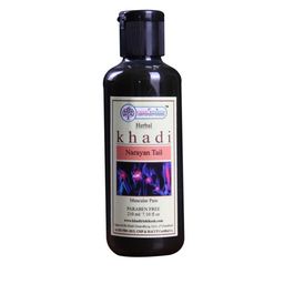 Khadi Rishikesh Ayurvedic Narayan Tail For Relaxing Body & Mind - 210 ml-29