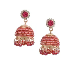 MEMOIR Classic Jhumkas Earrings-image-55