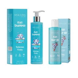 MIKAMI Kids Hair Oil & Shampoo Combo-100ml + 200ml-28