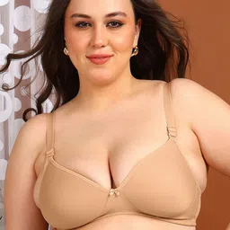 Dressberry Medium Padded Minimiser Full Coverage Plus Size U Shaped Back Bra-picture-4