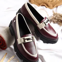 yoho Women Stella PU Loafers-28