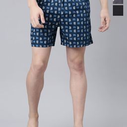 Pepe Jeans Men Pack Of 3 Printed Pure Cotton Boxers-image-68
