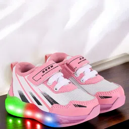 HOOH Now Comfort in Fashion Unisex Kids Woven Design Sneakers-image-86