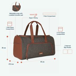 ZOUK Large Casual Duffel Bag image 5