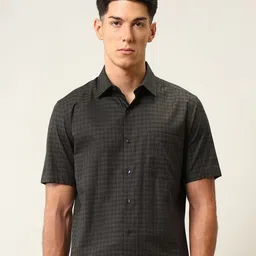 Arrow Men Checked Casual Shirt-picture-37