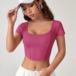StyleCast Women Solid Crop Top-image-59