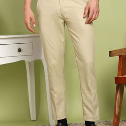 FUBAR Men Solid Slim Fit Formal Trouser-picture-9