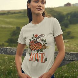 GRACE & JACK Women Graphic Printed Round Neck Cotton T-shirt-image-84