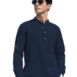 Amrit Topwear Men Relaxed Slim Fit Opaque Casual Shirt-image-75