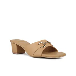 Inc 5 Block Heel Sandals with Buckle Detail-63