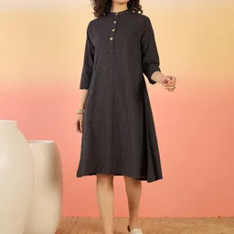 InWeave A-Line Dress-image-58