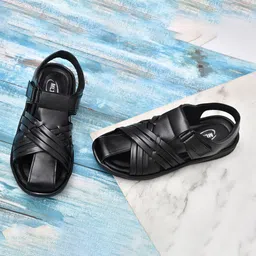 MLTC Men Leather Shoe-Style Sandals-image-24