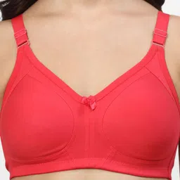 LILY Full Coverage Non Padded Non-Wired Back Closure Minimizer Bra image 2